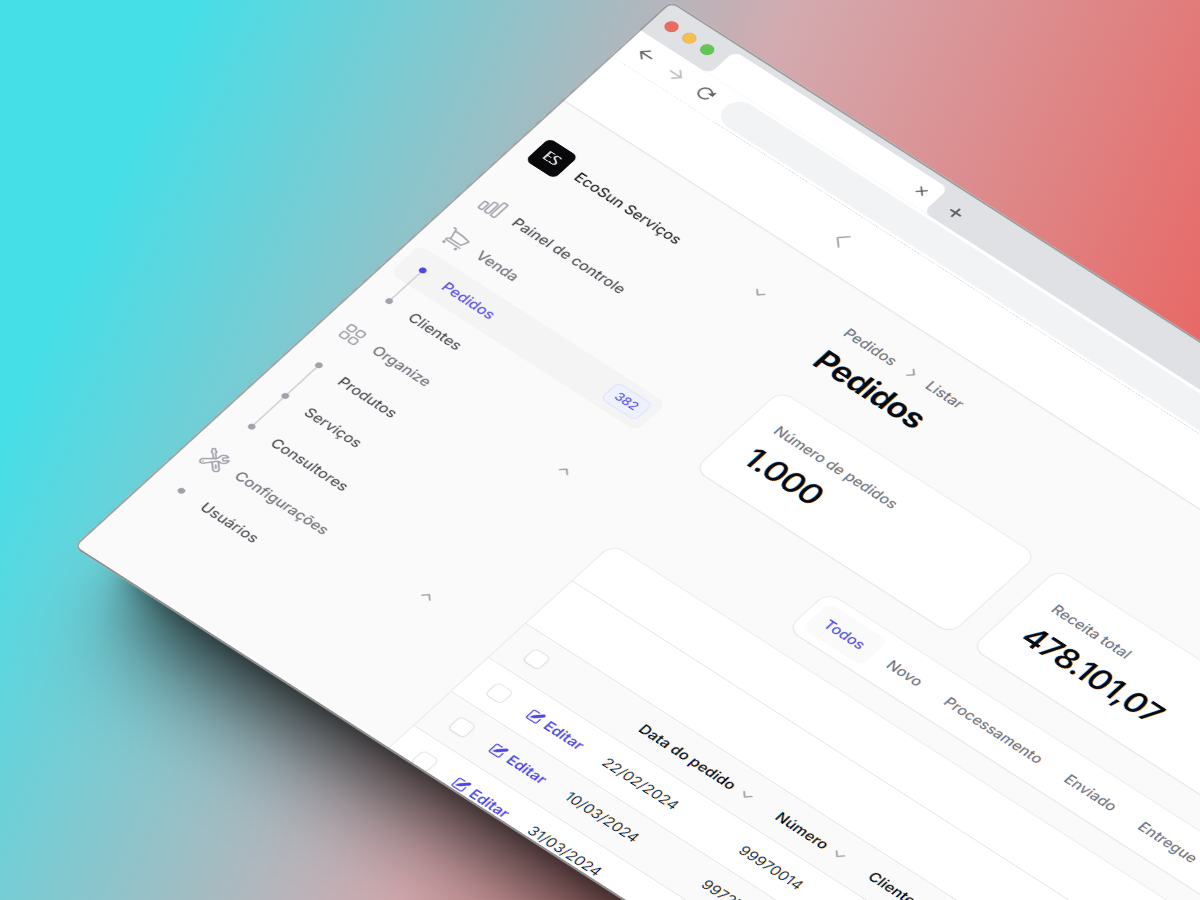 Product showcase